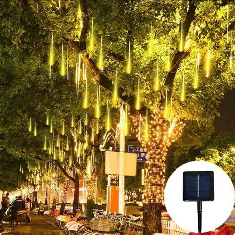 Instalación Led Estilo Lagrima - Meteoro Solar X8